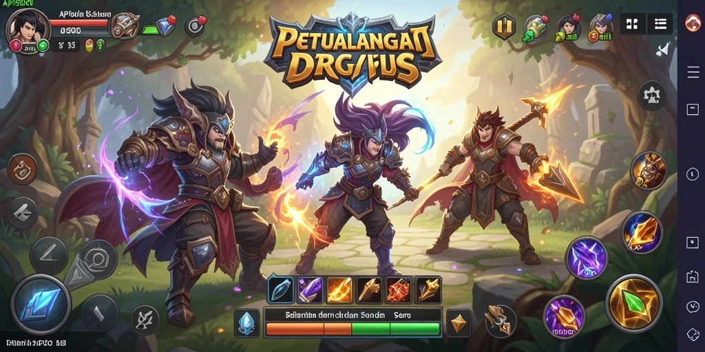 Tangkapan layar gameplay API5000 menampilkan aksi pertempuran yang mendebarkan.
