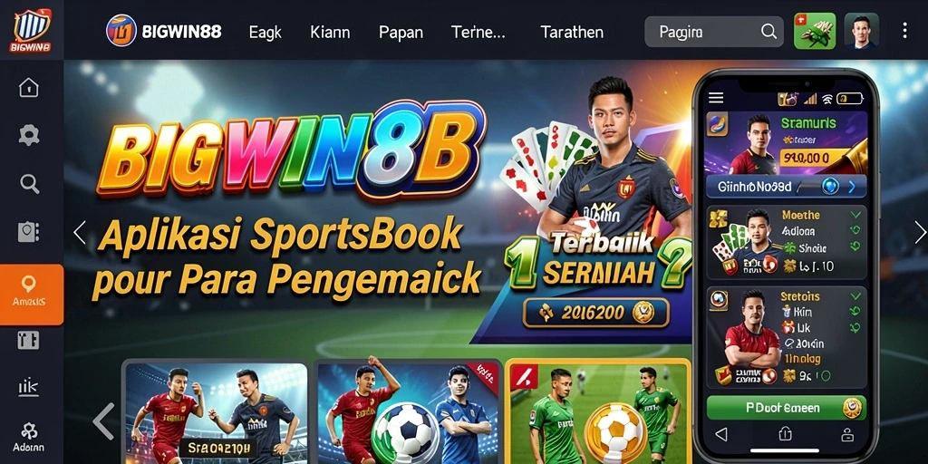 Tampilan gameplay interaktif dari Sportsbook BIGWIN88.