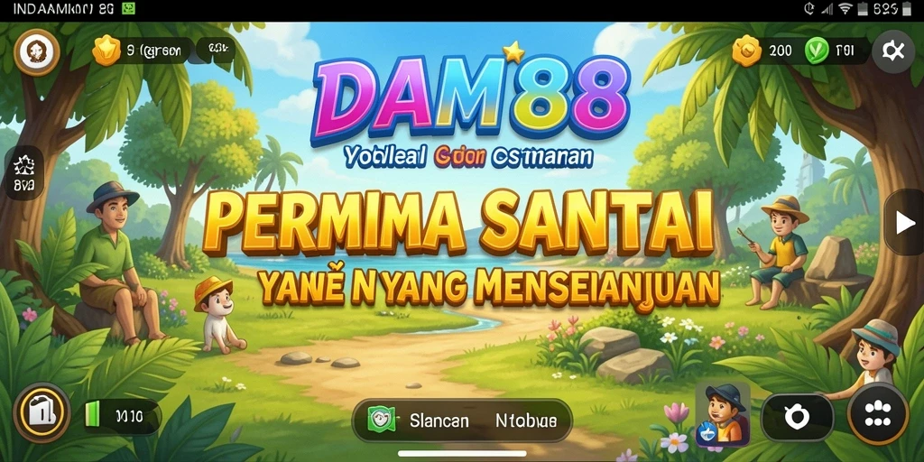 Tangkapan layar gameplay DAM88 menampilkan aksi dan tantangan seru.