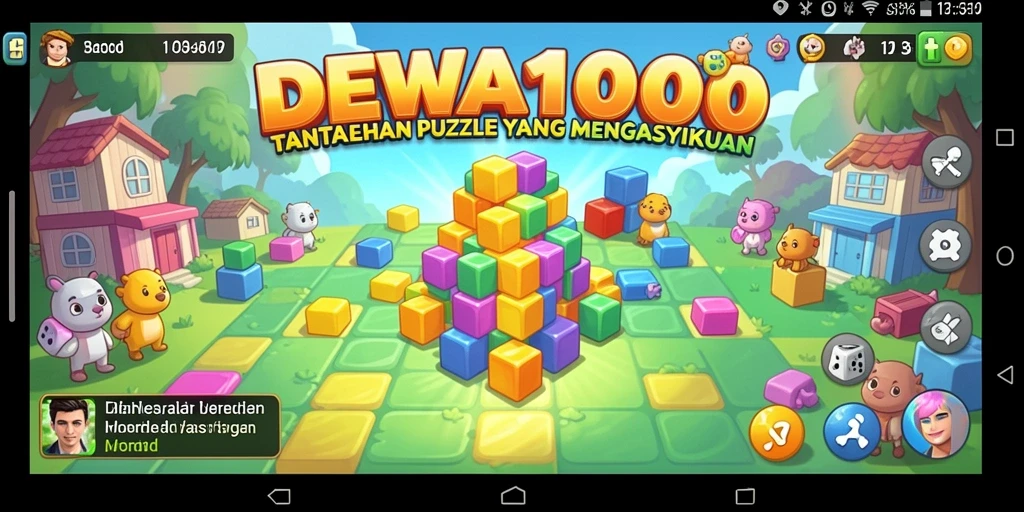 Tampilan gameplay DEWA1000 yang memukau dan menarik.