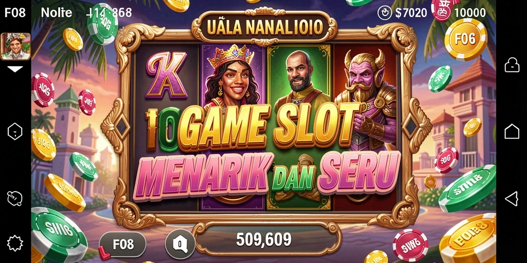 Screenshot gameplay F08 menampilkan keseruan slot yang mengesankan.