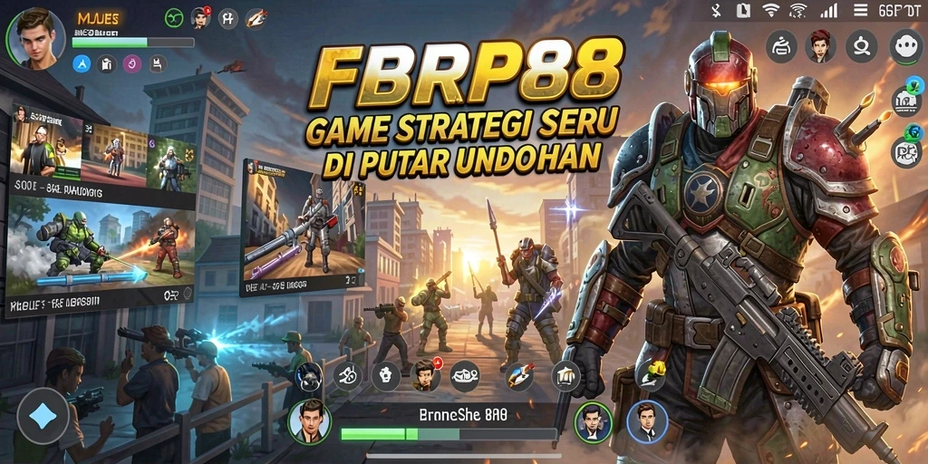 Tampilan gameplay seru di FBRP88 dengan berbagai strategi dan karakter.