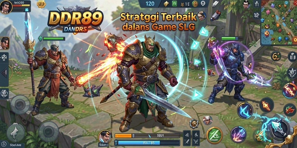 Screenshot IDR89 menampilkan aksi strategis yang mendebarkan dalam game SLG.
