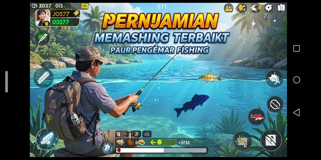 Tangkapan besar dalam permainan memancing JOS77 yang menegangkan.