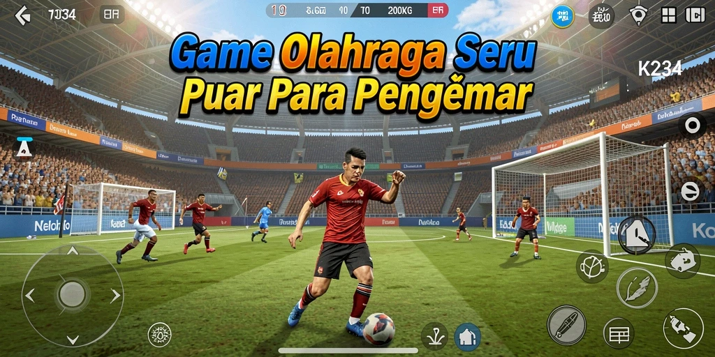Tampilan menarik dari gameplay K234 yang penuh aksi.