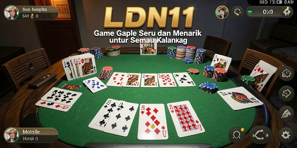 Tampilan gameplay seru dan interaktif di LDN11.