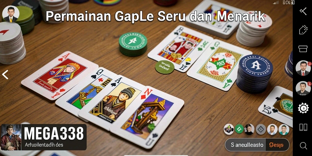 Tampilan gameplay seru dari MEGA338 dengan teman-teman.