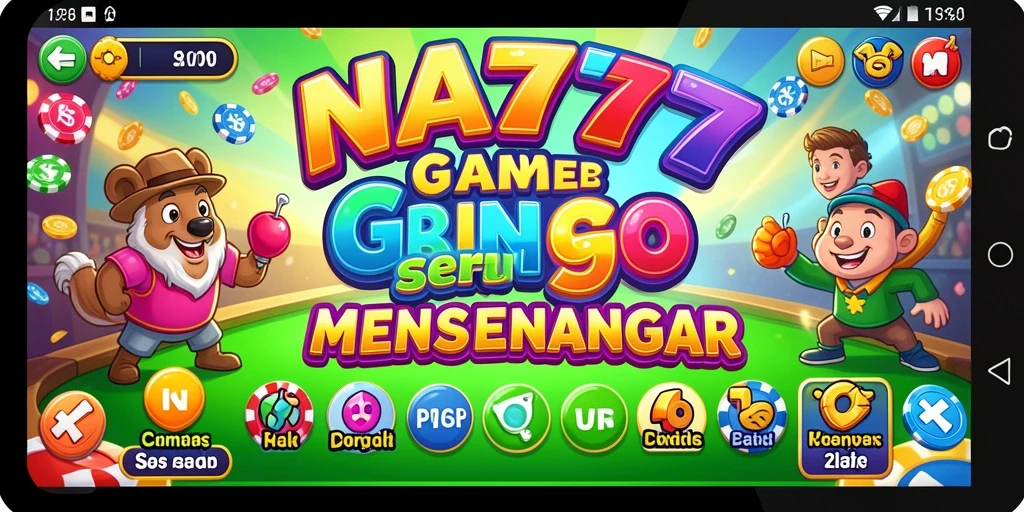 Tampilan gameplay Bingo yang seru dan interaktif.
