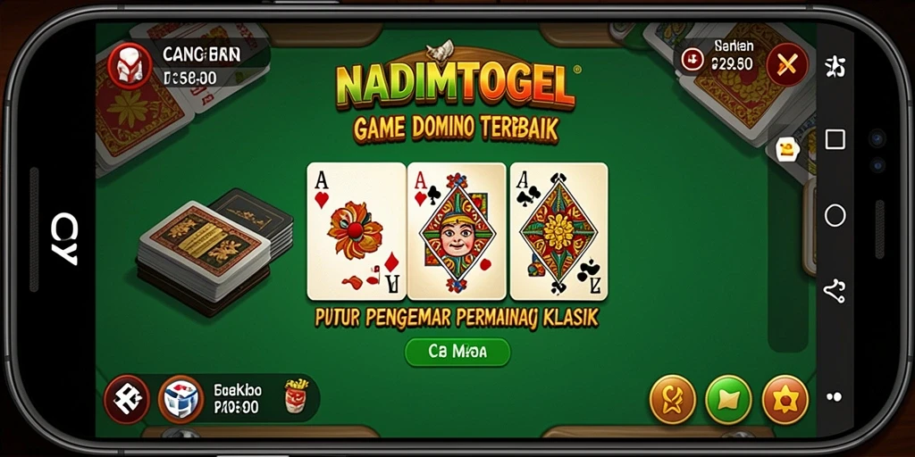 Tampilan gameplay seru dan interaktif dari NADIMTOGEL.