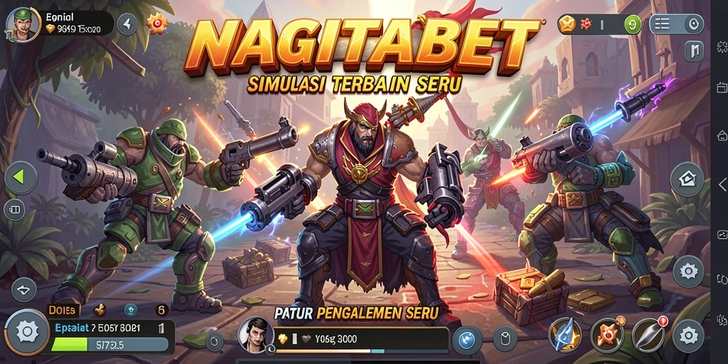 Screenshot NAGITABET menampilkan gameplay simulasi yang menarik dan interaktif.