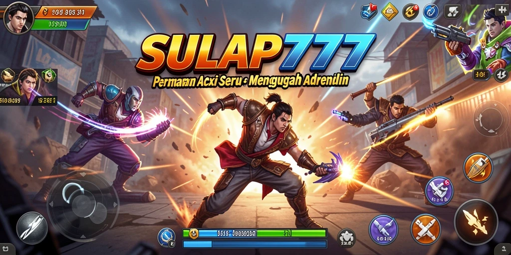 Tampilan gameplay SULAP777 yang penuh aksi dan menegangkan.