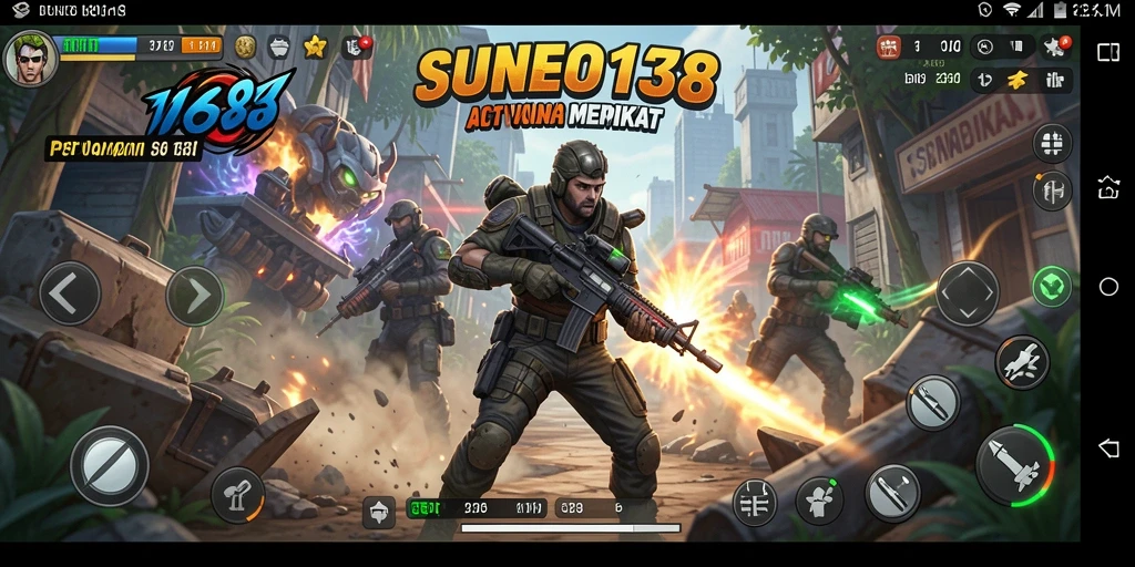 Tampilan gameplay mendebarkan dari SUNEO138 yang penuh aksi.