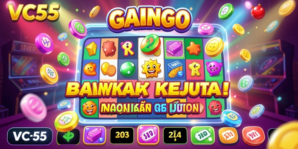Screenshot gameplay VC55 menunjukkan keseruan saat bermain Bingo.